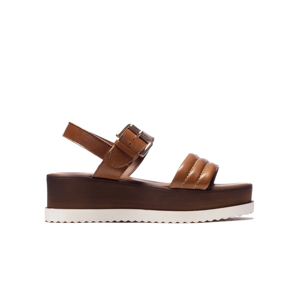 🤎 L’Intervalle Como Tan Leather Platform Sandals 🤎